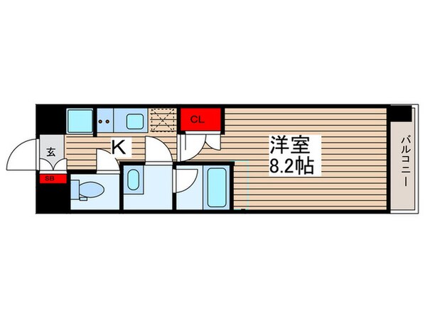 スプランディッド南千住の物件間取画像